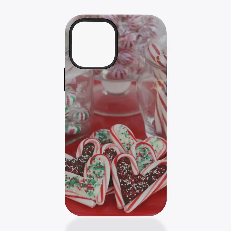 Candy cane phone case 🍬